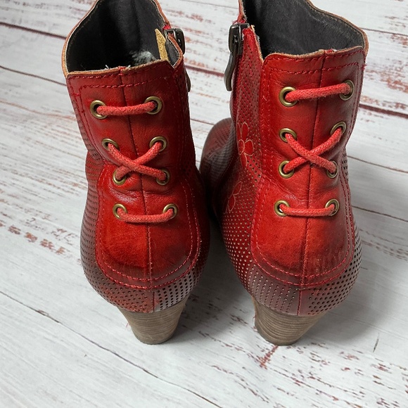 L’Artiste by Springstep Ankle Boots Tan - Picture 4 of 6